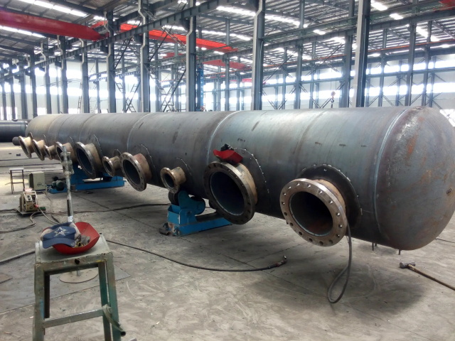 十堰蒸汽分汽缸漏气维修